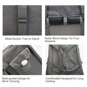 OEM toptan büyük boy taşınabilir kedi köpek seyahat arabası ayrılabilir Oxford taşıyıcı fermuar havayolu onaylı <span class=keywords><strong>Pet</strong></span> köpek taşıyıcı - Product Image 3