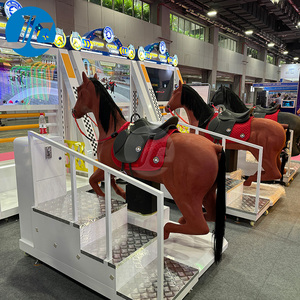 <span class=keywords><strong>Machine</strong></span> électrique de jeu de course de chevaux d'arcade de joueurs d'équitation à jetons 2 - Product Image 3