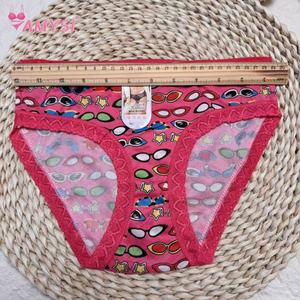 أميسي 074 #   ملابس داخلية للأطفال من الحرير الحليبي بتصميم كرتوني لطيف للفتيات من سن 10 إلى 15 سنة وطالبات المراهقة - Product Image 4