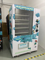 Máquina Expendedora Combinada Personalizada con Lector de Tarjetas, Máquina Expendedora Inteligente de Alimentos Congelados, Snacks y Bebidas