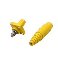 FLD Nouvelle Version 400A Camlock Cam Lok Prise Mâle et Prise Femelle Connecteur Unipolaire