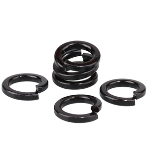 Arandelas de seguridad de acero con óxido negro M2 M3 M4 M5 M6 M8 M10 M12 M14 M16 M18 M20 <span class=keywords><strong>M22</strong></span> M24 M27 - Product Image 2