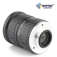 Objectif de caméra industrielle 35 mm, 25 MP, 1,1 pouce, objectif de vision industrielle haute résolution, mise au point fixe
