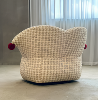 Fauteuil pivotant moderne de luxe, fauteuil inclinable individuel pour salon et chambre, prêt à être expédié de l'usine
