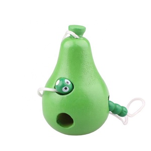 Montessori ของเล่นเพื่อการศึกษาของเด็ก,ของเล่นเสริมพัฒนาการของลูกแพร์กินผลไม้แอปเปิ้ลสำหรับการเรียนรู้ก่อนวัยเรียน - Product Image 4