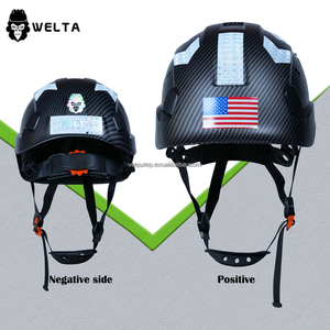 Casque de sécurité industriel WELTA ANSI Z89.1 TYPE I Classe C $CE EN 397 de haute qualité, motif fibre de carbone, pour l'extérieur - Product Image 3