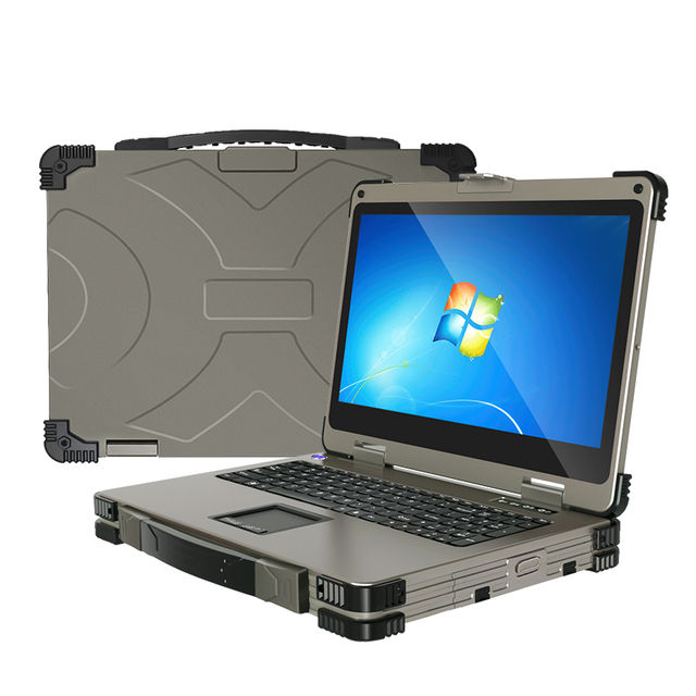 15.6 inch Robust Laptop 32GB DDR5 2TB SSD  Rugged Extreme Industrial Computer PC for Outdoor Use