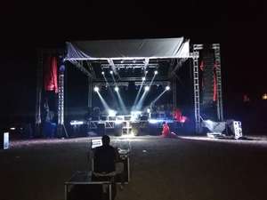 Nhà Máy hiển thị Giàn nhôm ánh sáng sân khấu Bolt sân khấu xây dựng sân khấu tổ chức sự kiện giàn - Product Image 3