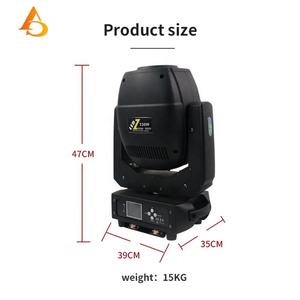 Mini Cabeza Móvil de 16/18 Canales, Luz LED de 230w para Fiestas, Conciertos y Espectáculos - Product Image 6