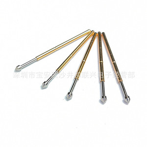 Puntas de prueba metálicas P100 E3 y P100 E1.8: Punta cónica, Punta tipo paraguas, Punta redonda, Pin de resorte de 1.36mm para piezas de instrumentos - Product Image 2