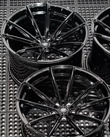 Jantes en alliage forgé personnalisées élégantes pour la course, 18 et 20 pouces, 5x120, concaves profondes, finition noire usinée, roues de performance pour BMW Benz