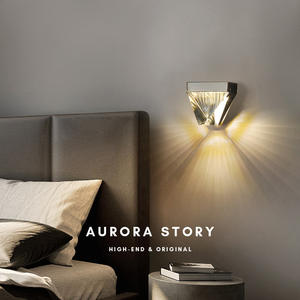 Applique Murale LED de Luxe en Fer Forgé Style Nordique, Créative et Personnalisée avec Cristaux, pour Chambre, Salon, TV et Chevet - Product Image 3