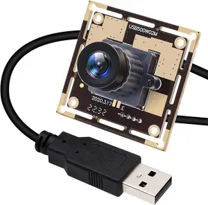 ELP 5MP OV5640 مستشعر CMOS كاميرا ويب صغيرة بزاوية عريضة مع عدسة طائرة بدون طيار ، طابعة ثلاثية الأبعاد سيارات ذاتية القيادة
