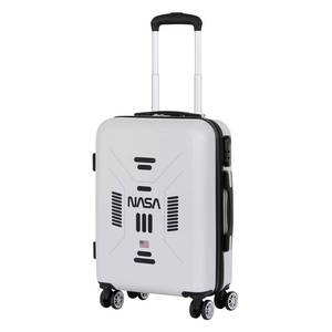 Karactermania For NASA Spaceship-ABS 4-Wheel Cabin <b>Suitcase</b>, White - Product Image 1