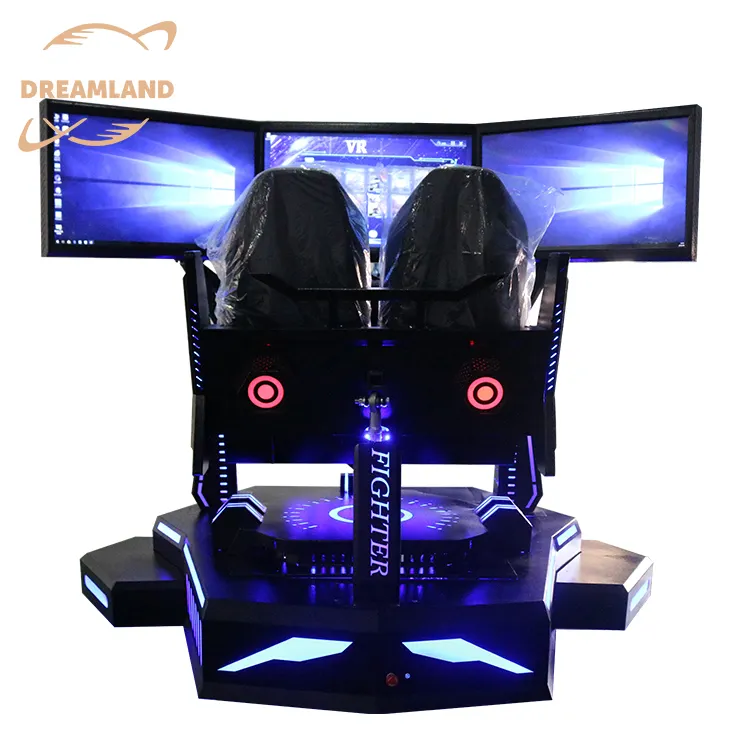 3DOF Dynamic Motion Car Game Machine Ba Màn Hình Buồng Lái Chơi Game Lái Xe Mô Phỏng Đi Xe