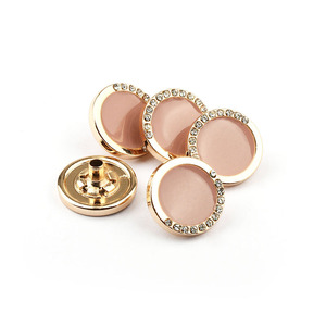 Phiên bản Hàn Quốc <span class=keywords><strong>Snap</strong></span> Nút Trắng 15mm váy áo dát dầu Kim Cương Phong cách mạ vàng <span class=keywords><strong>Snap</strong></span> Nút - Product Image 4