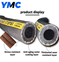 Tuyau de sablage professionnel doublé de caoutchouc, durable pour les travaux de préparation des surfaces en béton