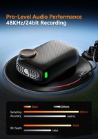 Nouveau microphone cravate sans fil à condensateur Syncmic S20 Type-C 2.4G, portée 20m, portable, pour smartphones, garantie 1 an