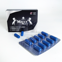 Complément alimentaire pour hommes en marque privée OEM, capsules de Horny Goat Weed pour une énergie durable, pilule bleue pour booster la stamina masculine