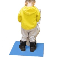 Tinkle Mat Tapis de toilette jetable Tapis de toilette désodorisant super absorbant pour salle de bain en forme de U