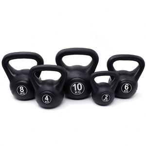 Haltères en vinyle et plastique de haute qualité pour la musculation, la gym et le <span class=keywords><strong>fitness</strong></span>, 2 kg, 4 kg, 6 kg, 8 kg - Product Image 4