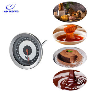 SW Fábrica Vender Deep Fry Dial Termômetro com Clipe de Aço Inoxidável 110mm Longo <span class=keywords><strong>Stem</strong></span> Temp Monitoramento Gauge para Turquia Grill BBQ - Product Image 5