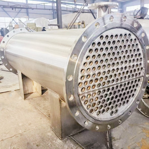 Trocador De Calor Tubular De Aço Inoxidável Do OEM Shell Industrial E Trocador De Calor Do Tubo