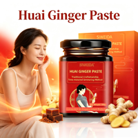 Pâte de Gingembre Huai Cassonade Herboristerie Boisson Chaude Instantanée 300g OEM ODM Marque Privée Formule Sur Mesure