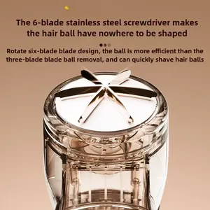 Rasoir anti-bouloches portable double vitesse rechargeable USB pour la maison intelligente, idéal pour la laine et le cachemire (sécurisé) - Product Image 3