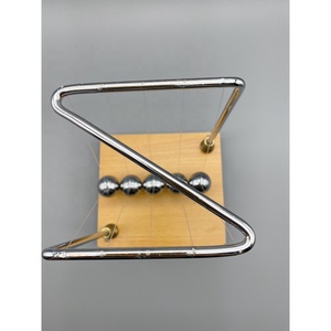 Culla <span class=keywords><strong>di</strong></span> <span class=keywords><strong>Newton</strong></span> con sfere d'acciaio in equilibrio, movimento perpetuo, pendolo scientifico per l'insegnamento della fisica, decorazione per la casa - Product Image 3