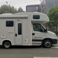 Porte d'entrée de caravane/camping-car en alliage d'aluminium sur mesure avec panneau de porte