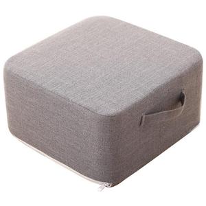 Cojín cuadrado de tela grueso, extraíble y lavable, para uso en tatami y ventanas abatibles. - Product Image 5