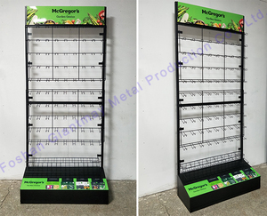 Tùy Chỉnh Dây Kim Loại Nhiều Lớp Sàn Rau Hạt Giống Parket Hiển Thị Giá Móc Treo Thảo Mộc Và Hoa Đứng Kệ Cho Cửa Hàng - Product Image 5