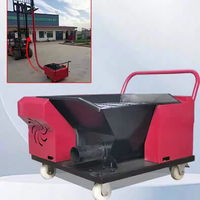 JINLIN Pompe à vis électrique 380V pour mortier et béton, haute efficacité, 80L, moteur de pompe à vis pour béton