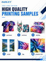 Máquina de Sublimación con 8 Cabezales de Impresión, Impresora de Sublimación de Tinta de Alta Velocidad 3200/A1 para Camisetas Deportivas