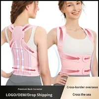 Ajuster le correcteur de posture du dos à bosse Forme du corps adulte Sangle de correction de l'épaule