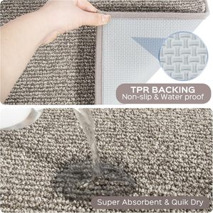 <span class=keywords><strong>Tapis</strong></span> de cuisine demi-cercle antidérapant et lavable en machine, idéal pour les portes, la salle de bain ou le sol <span class=keywords><strong>Tapis</strong></span> de <span class=keywords><strong>porte</strong></span> <span class=keywords><strong>d</strong></span>'<span class=keywords><strong>entrée</strong></span> intérieur 60x90 cm - Product Image 3