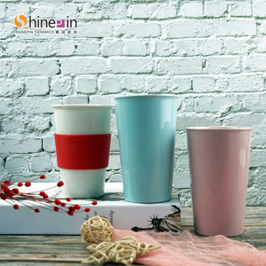 <strong>China</strong> BSCI Supplier Accept Custom Blank Sublimation Without Handle Porcelain <strong>Baking</strong> <strong>Cups</strong> Wide Ceramic Mug Tea Ceramic Mug - Product Image 3