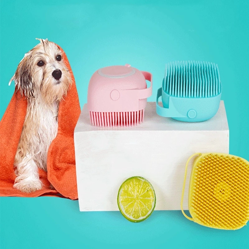 Dog Grooming Kit 7-in-1 – Bath Brush, Tear Stain Remover, Toothbrush, Ear Protection Cap & Drying Towel