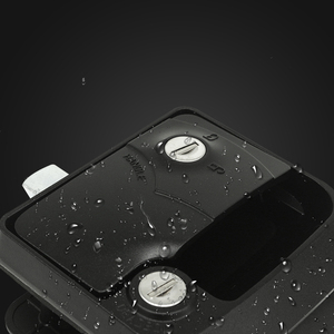 RV נסיעות קרוואן כניסת דלת מנעול שחור ההנעה Deadbolt 100% מתכת Camper דלת תפס ידית אבץ סגסוגת RV דלת מנעול החלפה - Product Image 2