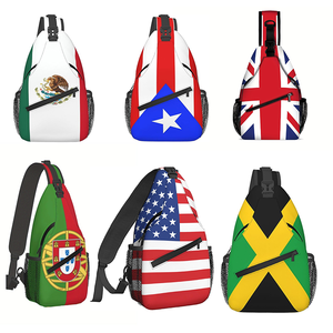 <span class=keywords><strong>Sac</strong></span> à bandoulière personnalisé avec drapeau national, <span class=keywords><strong>sac</strong></span> à dos patriotique, <span class=keywords><strong>sac</strong></span> de poitrine réglable pour événements sportifs, randonnée, voyages - Product Image 1