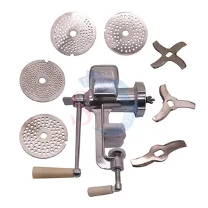 Groothandelsprijs Kleine Thuisgebruik Handmatige Pluimvee Diervoeder Pellet Maken Machine/Mini Draagbare Handkoe Visvoer Graan Extruder