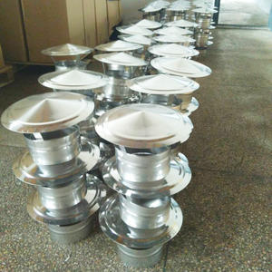 Cheminée de four à pizza utilisée capot de cheminée en acier inoxydable 6 "capuchon protecteur en forme de champignon - Product Image 3