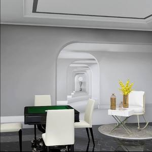 3D Arc Extension Visuelle Vêtements Live Room <span class=keywords><strong>Papier</strong></span> <span class=keywords><strong>Peint</strong></span> Mural Chambre Salon Espace Fond Mur <span class=keywords><strong>Papier</strong></span> <span class=keywords><strong>Peint</strong></span> - Product Image 3