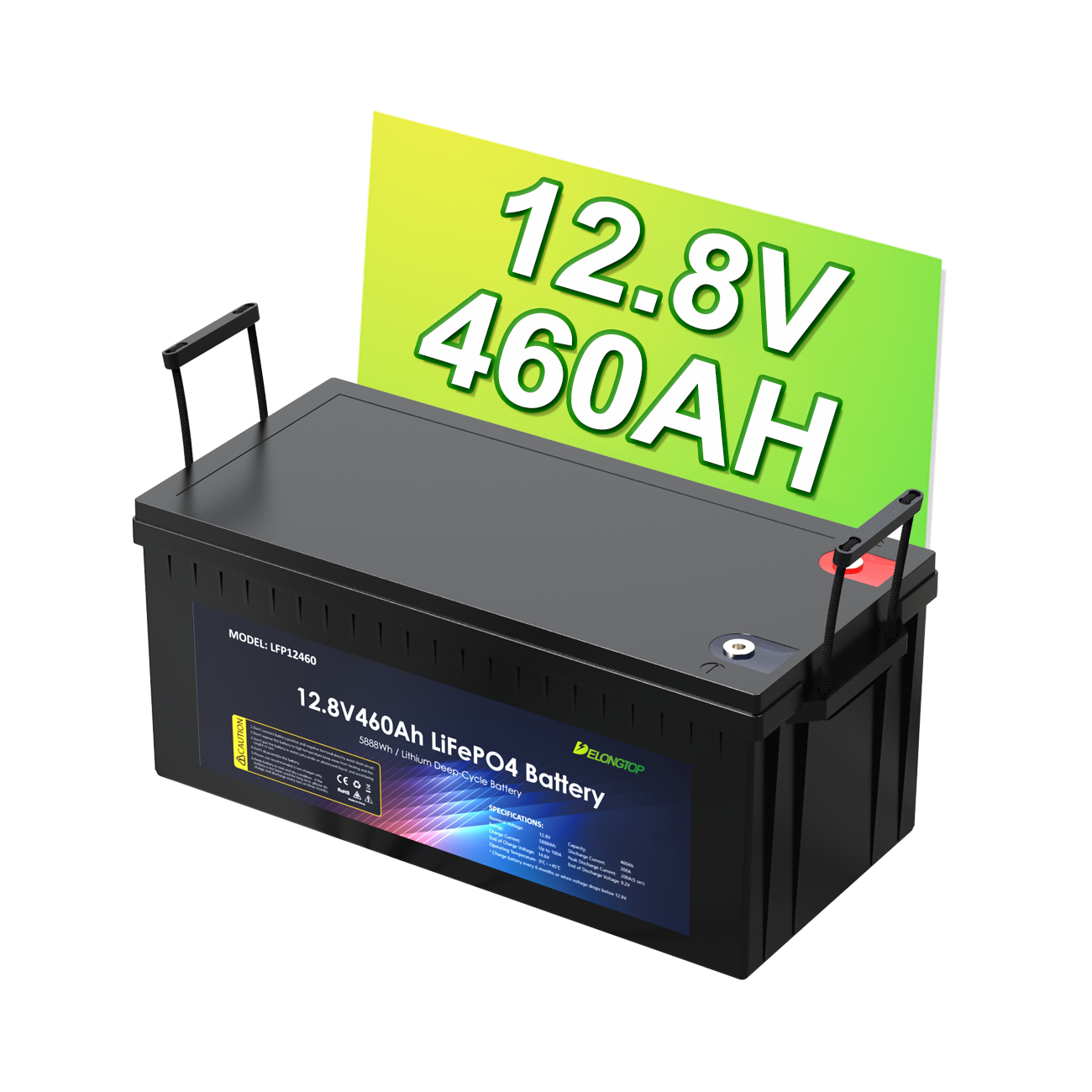 Poland Stock 12 В 100ah 200ah 400ah 460ah RV морская батарея солнечная домашняя энергия для хранения глубокого цикла литиевая железная батарея Lifepo4