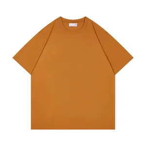 High Quality 240Gsm Blank Drop Shoulder T Shirt 100% Cotton Heavyweight Oversized Tshirt Custom Men's T-shirts