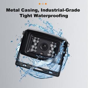 10.1 inch màn hình cảm ứng Car DVR Recorder <span class=keywords><strong>Monitor</strong></span> AHD 1080p đảo chiều máy ảnh 4CH BSD ai phát hiện phía trước phía sau xem cho xe tải - Product Image 5