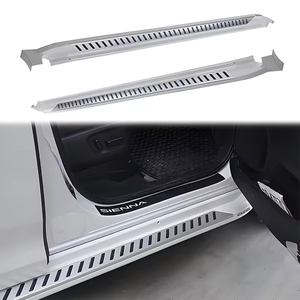 Accessoires 4x4, marchepieds latéraux tout-terrain en alliage d'aluminium de haute qualité, ensemble complet, marchepieds noirs de luxe pour Sienna - Product Image 1