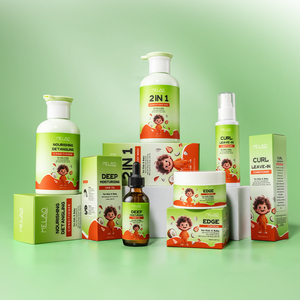 Champú al por Mayor, Acondicionador sin Enjuague, Desenredante, Control <span class=keywords><strong>de</strong></span> Bordes, Aceite Nutritivo, Set <span class=keywords><strong>de</strong></span> Cuidado Capilar <span class=keywords><strong>para</strong></span> Niños, Personalizado <span class=keywords><strong>para</strong></span> Todo Tipo <span class=keywords><strong>de</strong></span> <span class=keywords><strong>Rizos</strong></span> - Product Image 1