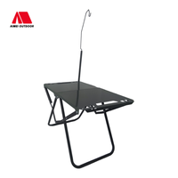 Table tactique pliable légère IGT, table de pique-nique portable pour l'extérieur, table multifonctionnelle pour le camping, les sports et la maison